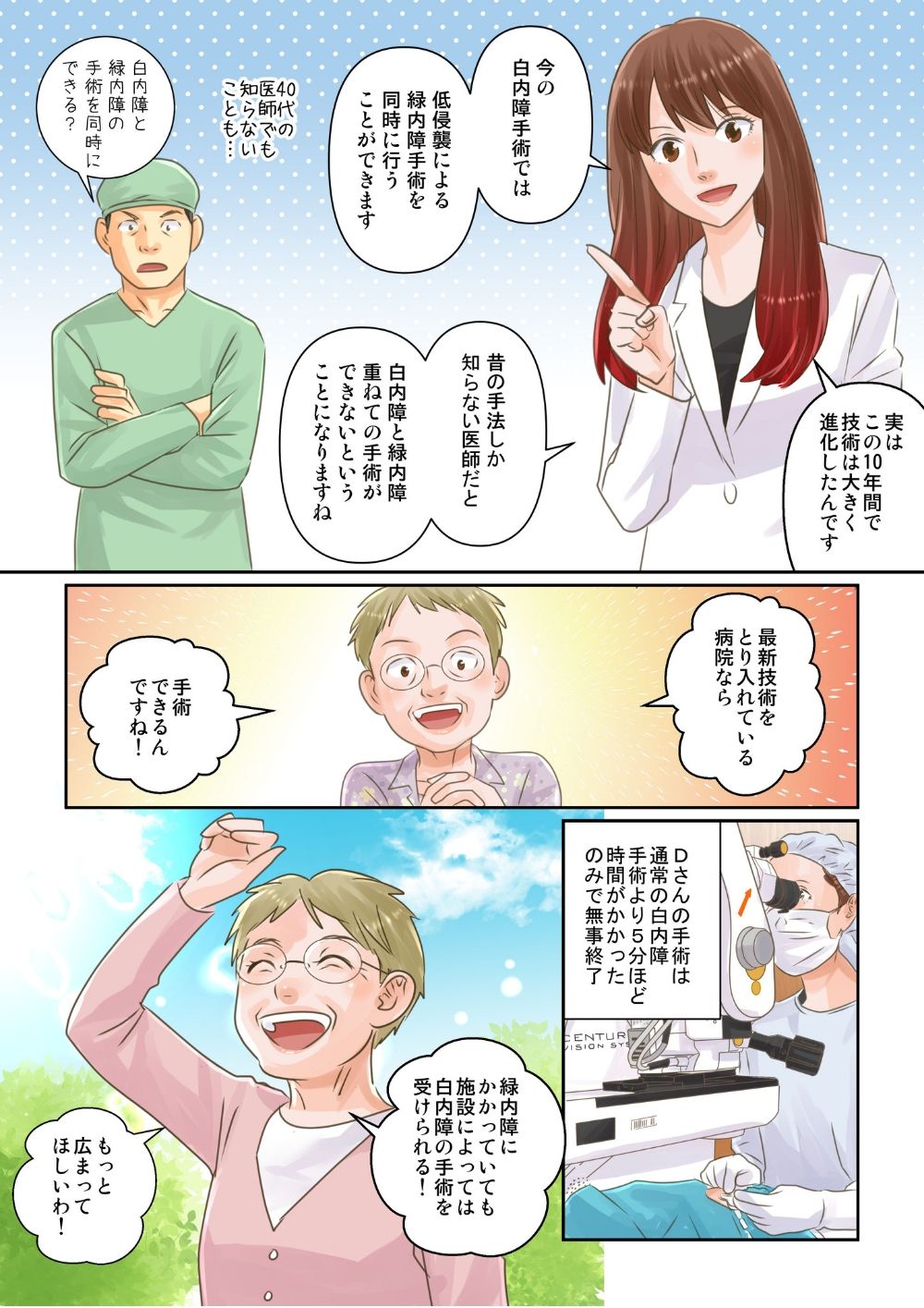 白内障と緑内障は同時に治療できる 白内障治療専門サイト アイケアクリニック